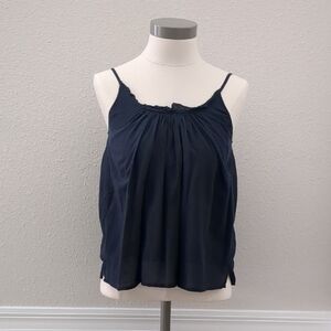 LOFT Dark Blue Tank Top